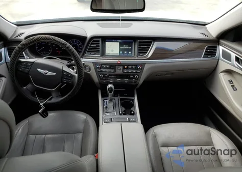 2015 Hyundai Genesis 3.8L from USA, damaged, VIN KMHGN4JE3FU078285